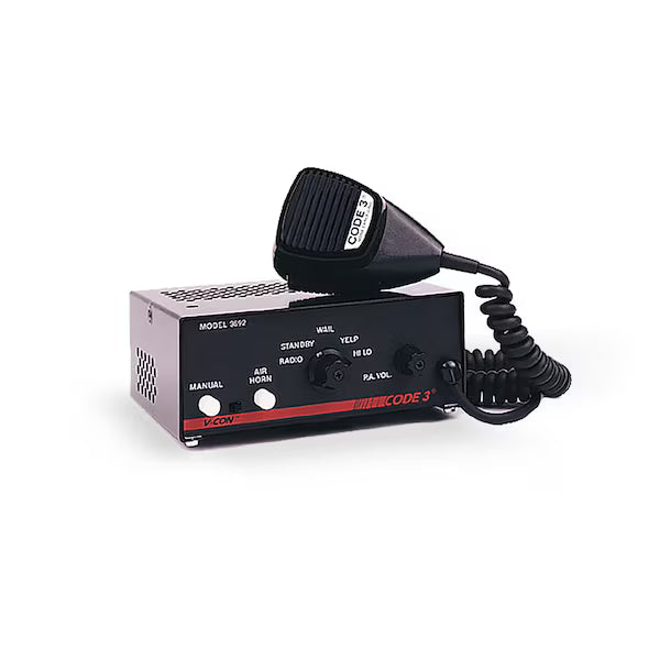 Electronic Siren, 200W, 6.5" D, 2.7" H