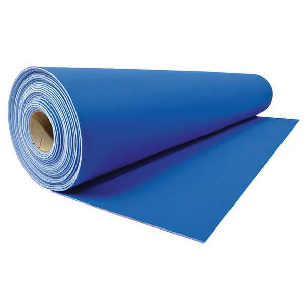 Floor Protection, 27 In. x 20 Ft., Blue