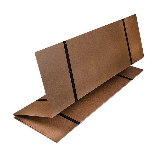 Bed Board, 60inLx48inWx3/4inH, Brown, Wood