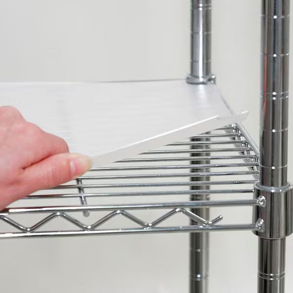 Shelf Liner 60"x24", Clear, 4PK