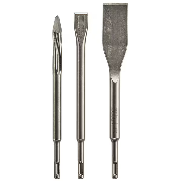 SDS-plus Self-Sharpening Chisel Set, PK3