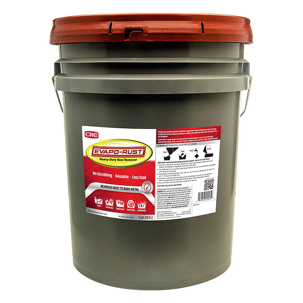 Rust Remover, Bucket, Liquid, 5 gal