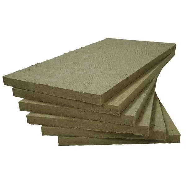 Acoustic Panel, 1.0 NRC, Mineral Fiber, 24 in W, 4 ft L, 2 in Thick, Gray/Green, 6 PK